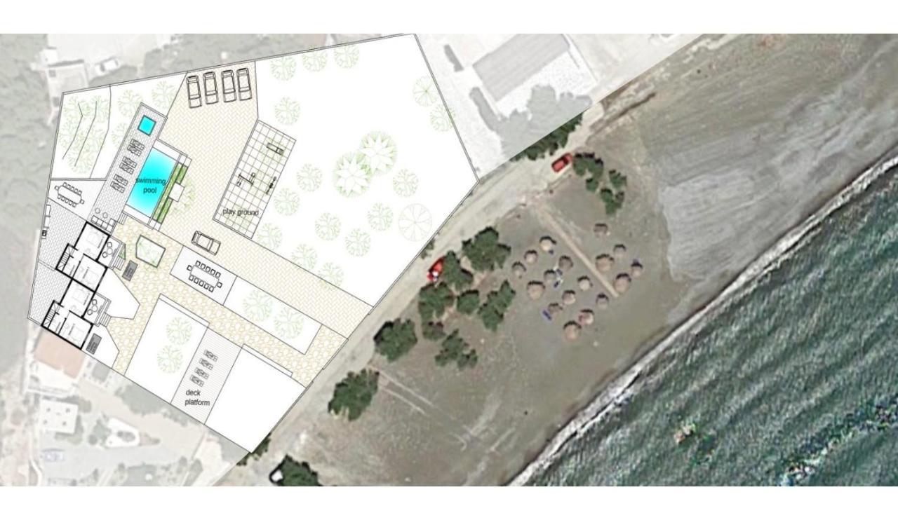 Beachfront Villa On Crete - Kirvas, Member Of Pelagaios Villas Koutsounári Esterno foto